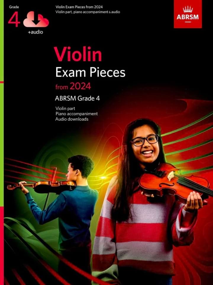 Violin Exam Pieces from 2024, ABRSM Grade 4 Partition