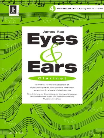 Eyes and Ears - Clarinet - Volume 4 : Advanced - James Rae - Partition