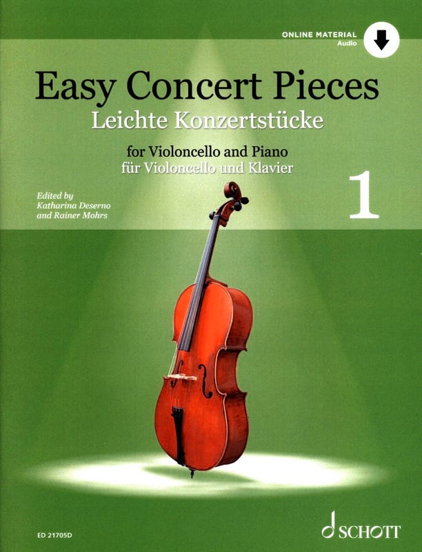 Easy Concert Pieces Volume 1 - Violoncelle Partition Violoncelle