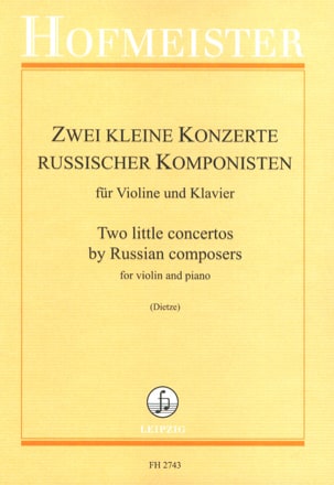 2 kleine Konzerte russischer Komponisten
