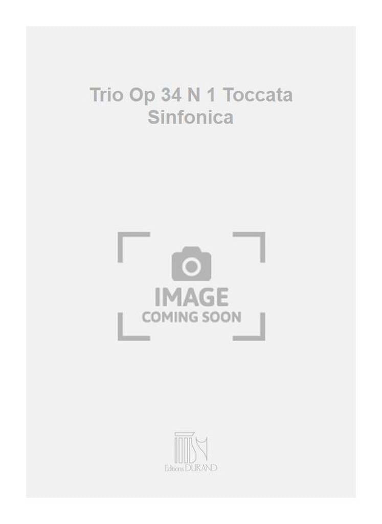 Toccata Sinfonica Op.34 Nicolas Bacri Partition Trios