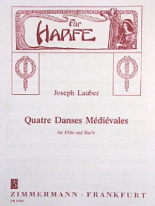4 Danses Médiévales Op.45 Joseph Lauber Partition Duos