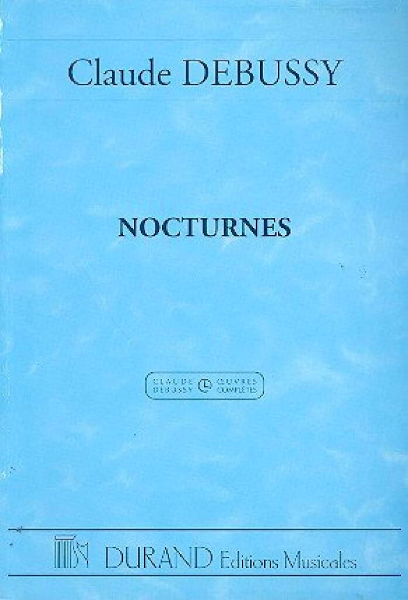 Nocturnes Poche Reduction de L'edition Musicologique DEBUSSY Partition