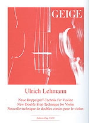 Nouvelle technique de doubles cordes - Ulrich Lehmann - Partition