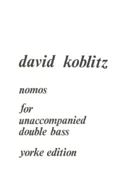 Nomos David Koblitz Partition Contrebasse