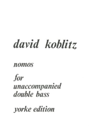 Nomos David Koblitz Partition Contrebasse