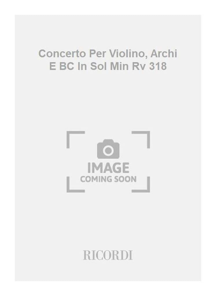 Concerto en sol min. - F. 1 n° 194 - Conducteur VIVALDI Partition
