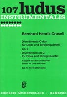Divertimento Op. 9 In C-Dur Bernhard Henrik Crusell Partition Hautbois