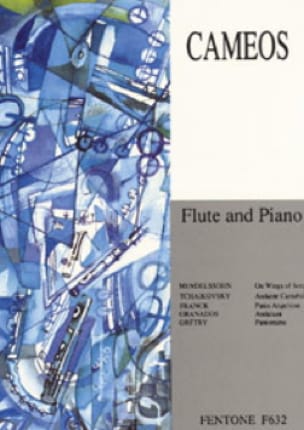Cameos - Flute piano Partition Flûte traversière