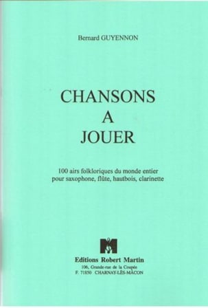 Chansons à jouer Partition Flûte traversière