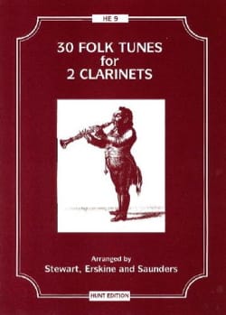 30 Folk tunes for 2 clarinets Partition Clarinette