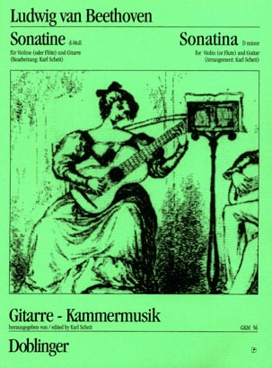 Sonatine d-Moll - Violine o. Flöte Gitarre