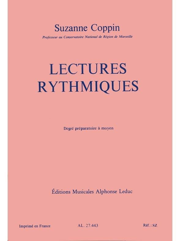 Lectures rythmiques - Préparatoire à moyen - Suzanne Coppin