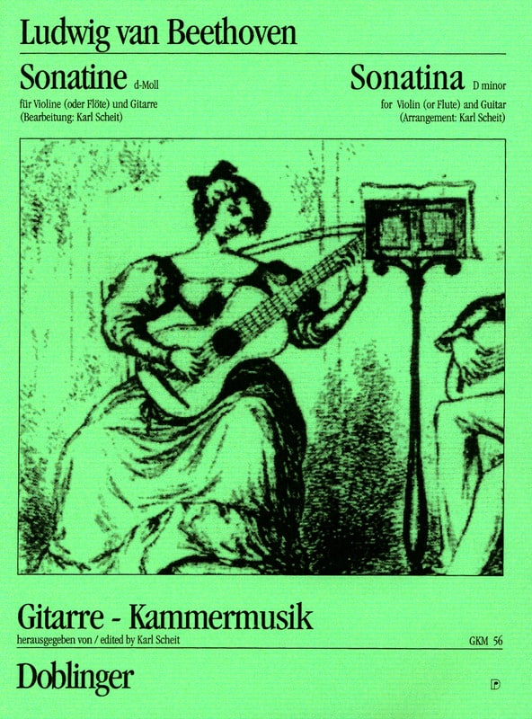 Sonatine d-Moll - Violine o. Flöte Gitarre