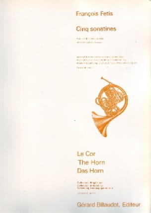 Cinq Sonatines - Cor et Cello Basson Francois Fetis Partition