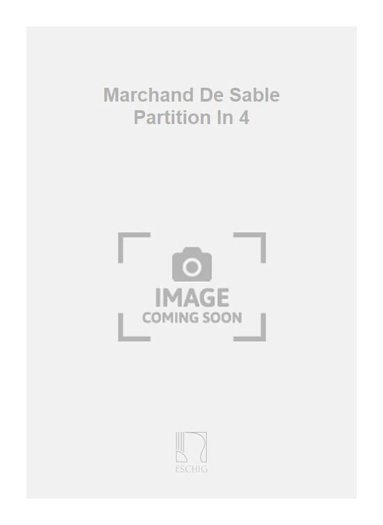 Le Marchand de Sable qui Passe ROUSSEL Partition Grand format