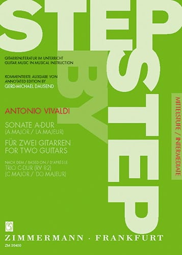 Sonate A-Dur nach Trio C-Dur RV 82 - 2 Gitarren - VIVALDI - Partition
