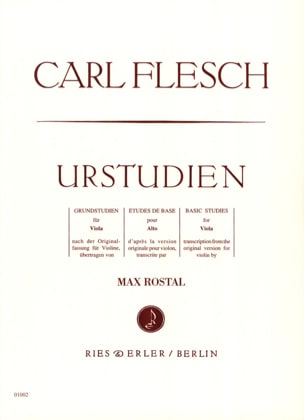 Urstudien Pour Alto Carl Flesch Partition Alto