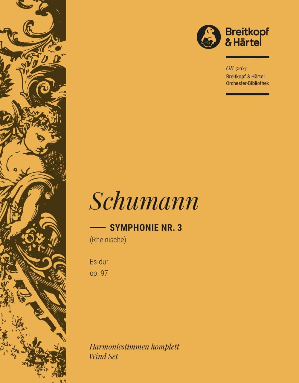 Symphonie, Nr. 3 Es-dur op. 97 - harmonie SCHUMANN Partition