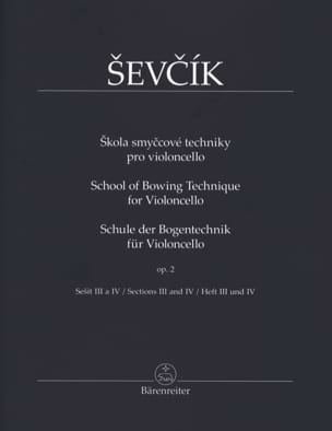 School of Bowing Technique op. 2 - Parties 3 et 4 - SEVCIK - Partition