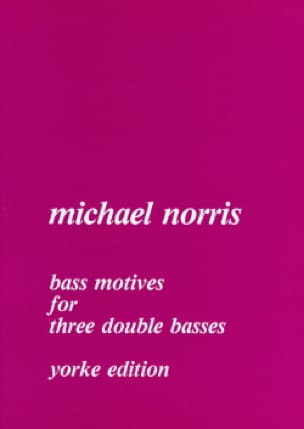 Bass Motives - 3 Double basses Michael Norris Partition Contrebasse