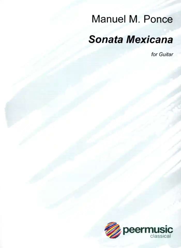 Sonata mexicana solo guitar Manuel Maria Ponce Partition
