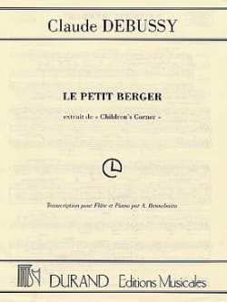 Le petit berger - Flûte et piano DEBUSSY Partition Flûte traversière