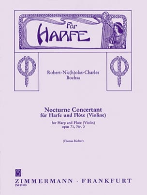 Nocturne Concertant, Op. 71 N° 3 - Flûte et Harpe - Charles Bochsa