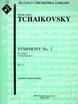 Symphony No 2 In C Minor Op 17 Little Russian - Score - TCHAIKOVSKY