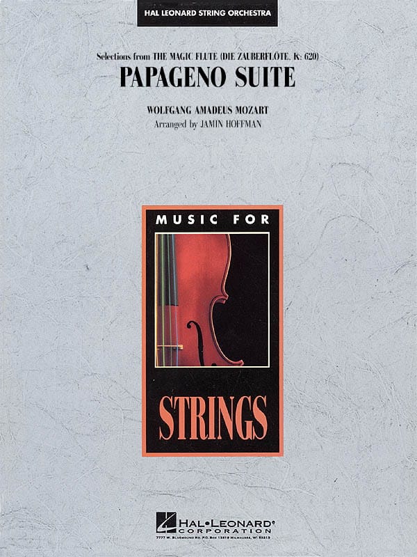 Papageno Suite MOZART Partition