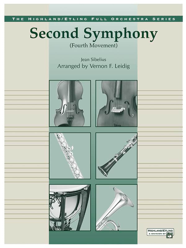 Sibelius's 2nd Symphony, 4th Movement SIBELIUS Partition