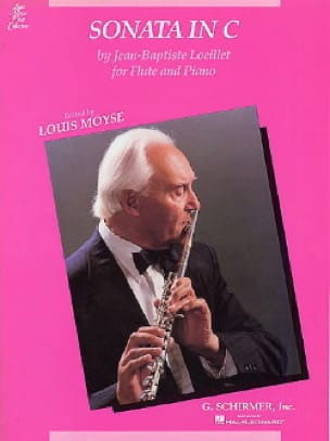 Sonata in C - Flute piano LOEILLET Partition Flûte traversière