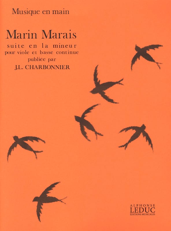 Suite En La Mineur Pour Viole Marin-marais / charbon Partition