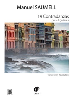 19 Contradanzas - 2 Guitares Manuel Saumell Partition Guitare
