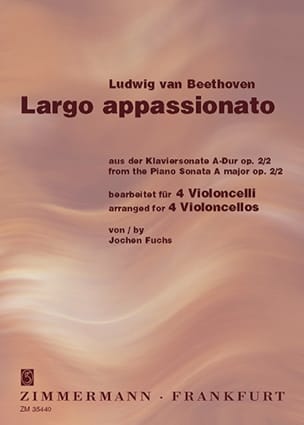 Largo Appassionato BEETHOVEN Partition Violoncelle