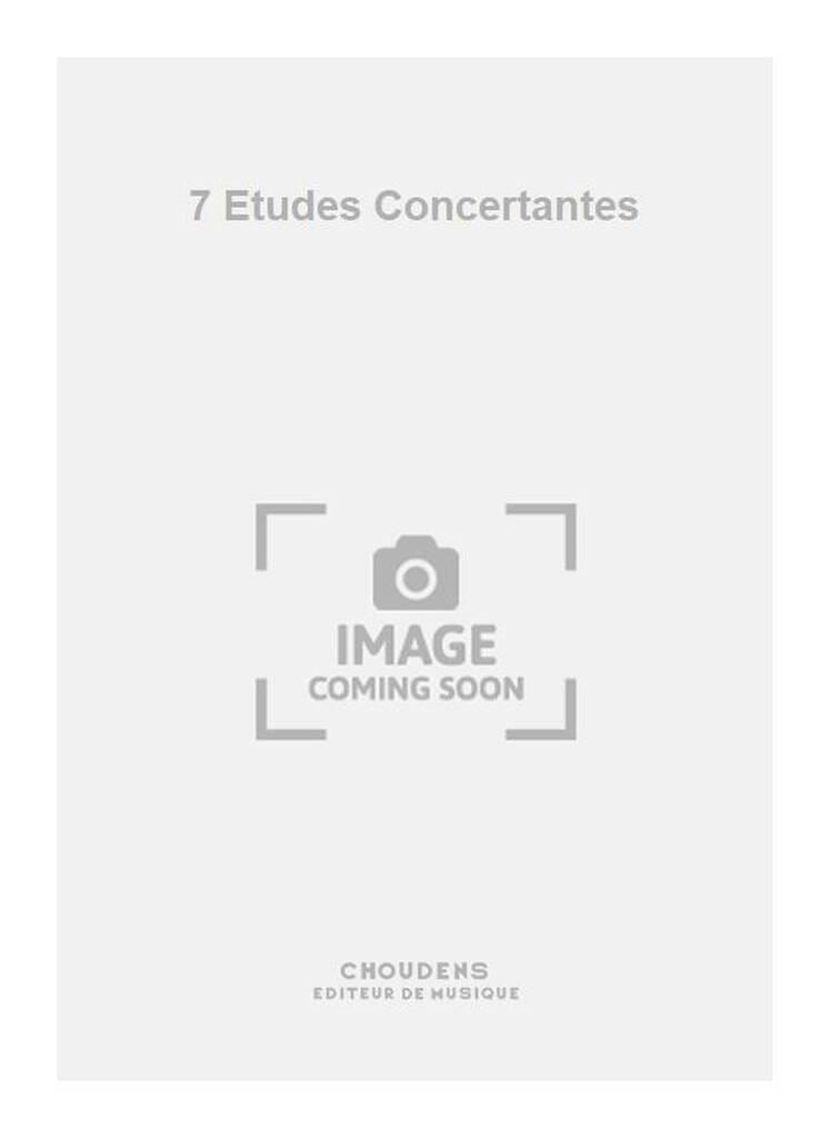 7 Etudes concertantes - Volume 2 Jacques Murgier Partition Violon