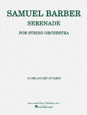 Sérénade Score & Parts, Op. 1 BARBER Partition