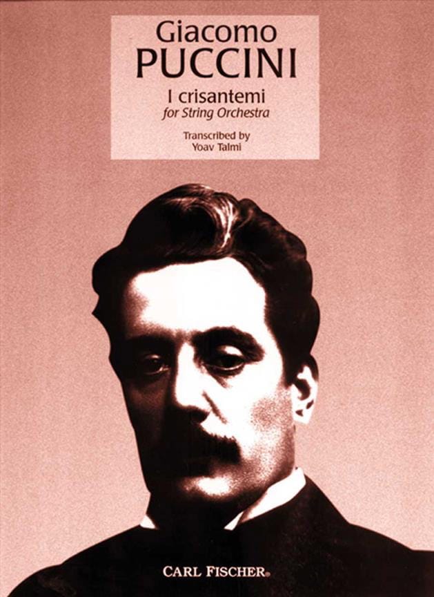 Les Chrysanthèmes - PUCCINI - Partition