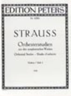 Orchesterstudien Violine - Bd. 1 Richard Strauss Partition Violon