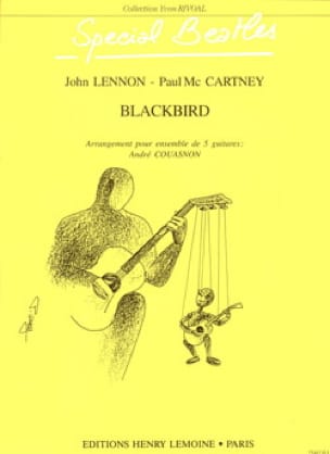 Blackbird - 5 Guitares Beatles Partition Guitare
