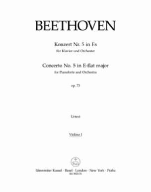 Concerto pour piano n° 5 - Matériel d'Orchestre - BEETHOVEN