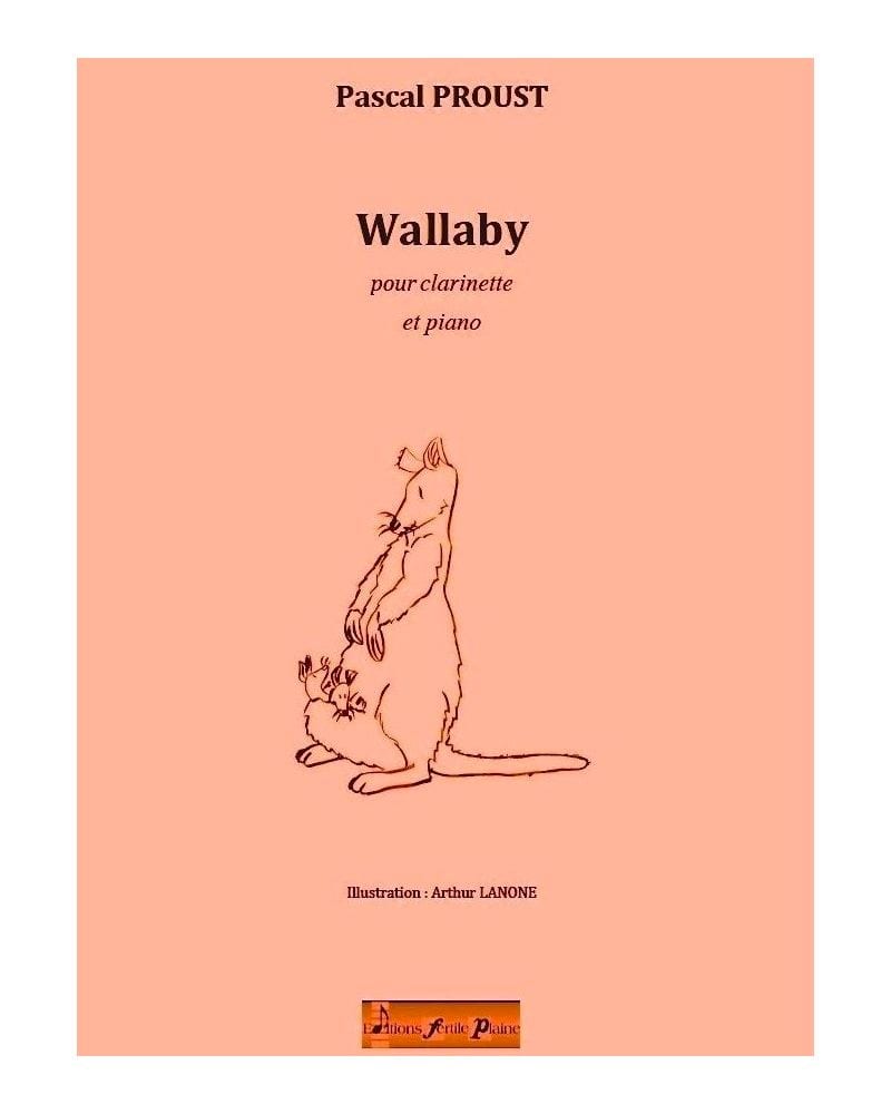 Wallaby Proust Pascal Partition Clarinette