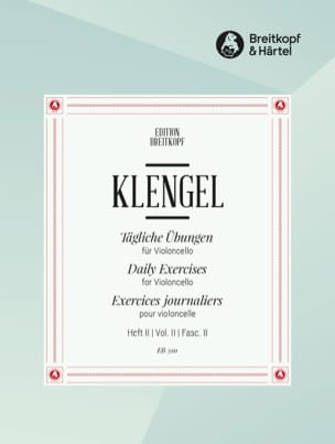 Tägliche Übungen - Heft 2 Julius Klengel Partition Violoncelle