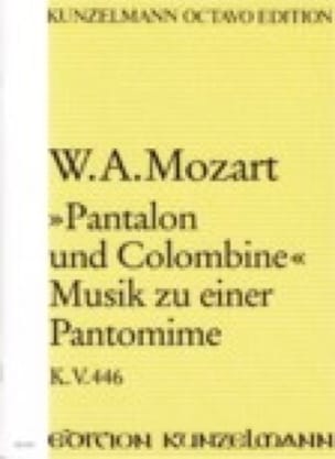 Pantalon und Colombine KV 446 - Partitur MOZART Partition Grand format
