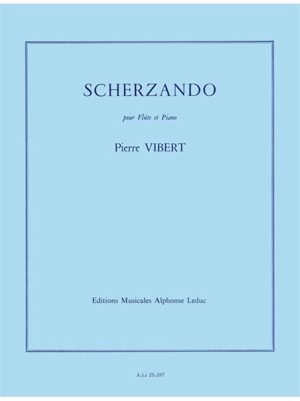 Scherzando - Pierre Vibert - Partition - Flûte traversière