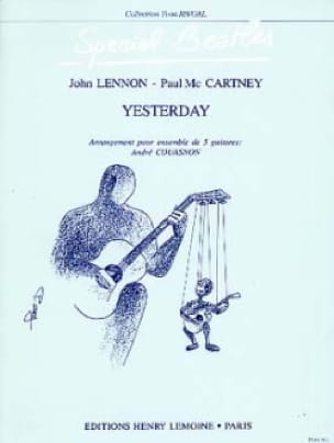 Yesterday - 5 Guitares (The) Beatles Partition Guitare