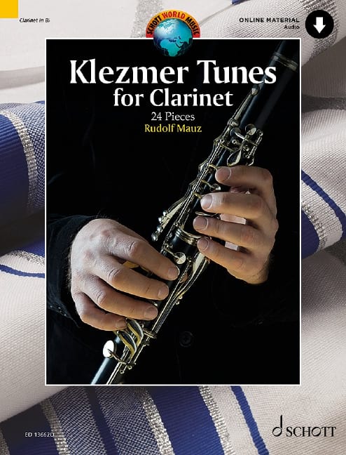 Klezmer Tunes pour Clarinette Rudolf Mauz Partition Clarinette