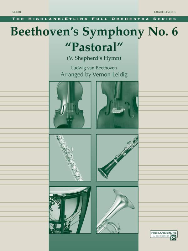 Beethoven's Symphony No. 6 - Pastorale BEETHOVEN Partition