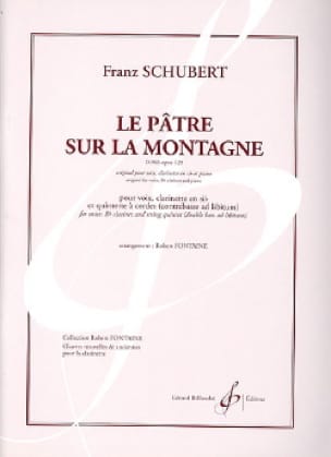 Le Pâtre Sur la Montagne SCHUBERT Partition