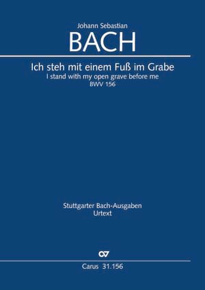 Cantate BWV 156 - Conducteur poche BACH Partition Petit format